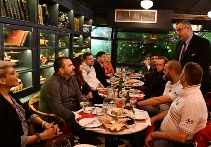 Το επίσημο δείπνο του Ολυμπιακού
