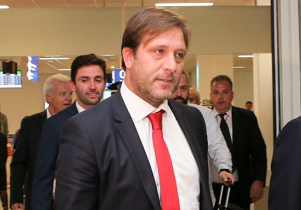 Εικόνες από την άφιξη Μαρτίνς