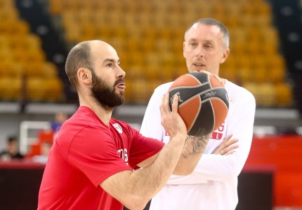 Φορτσάρει για Ζαλγκίρις ο Ολυμπιακός (photos)