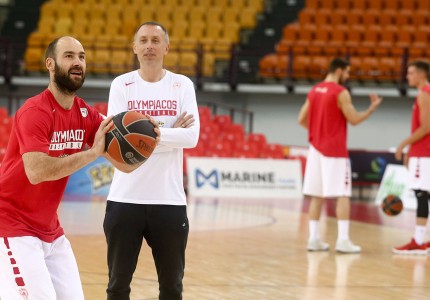 Φορτσάρει για Ζαλγκίρις ο Ολυμπιακός (photos)