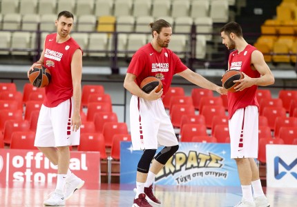 Φορτσάρει για Ζαλγκίρις ο Ολυμπιακός (photos)