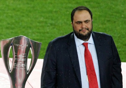 Πρώτη κούπα και φιέστα για τον Β. Μαρινάκη (photos, videos)