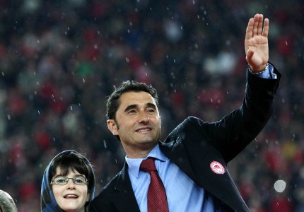 Πρώτη κούπα και φιέστα για τον Β. Μαρινάκη (photos, videos)