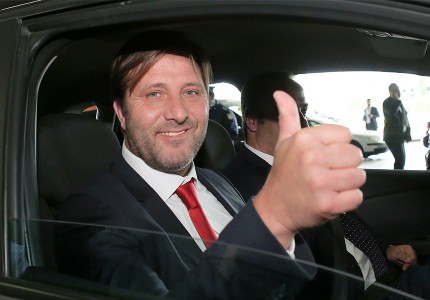 Εικόνες από την άφιξη Μαρτίνς