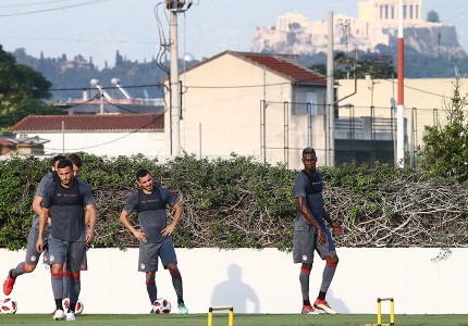 To photoplay της προπόνησης στο Ρέντη (photos)