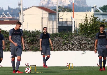 To photoplay της προπόνησης στο Ρέντη (photos)