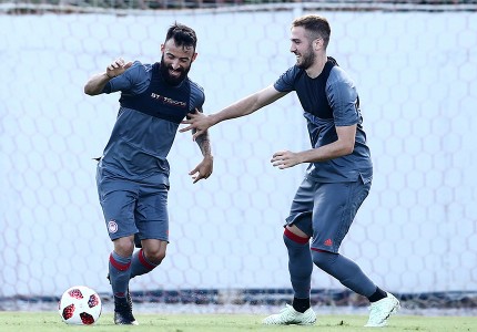 To photoplay της προπόνησης στο Ρέντη (photos)