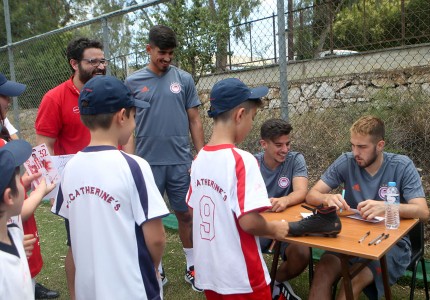 Η επίσκεψη του Θρύλου στο St. Catherine's School (photos)