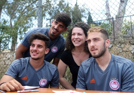 Η επίσκεψη του Θρύλου στο St. Catherine's School (photos)