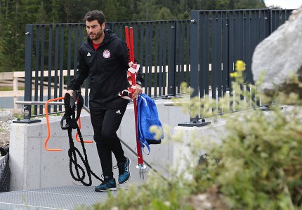 Η πρωινή προπόνηση σε εικόνες
