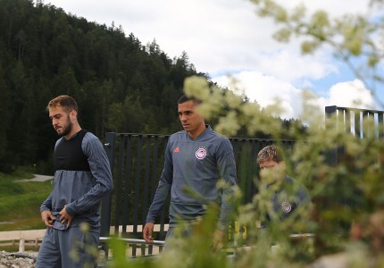 Η πρωινή προπόνηση σε εικόνες