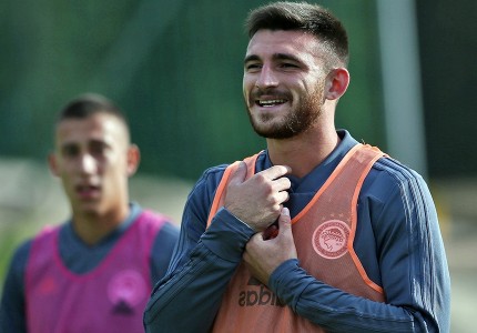 Στιγμιότυπα από την απογευματινή προπόνηση
