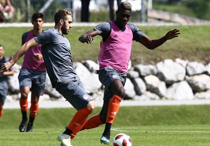 Η πρωινή προπόνηση σε εικόνες (photos)