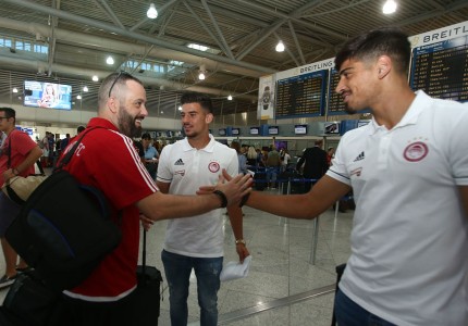 Αναχώρησε για το Βέλγιο ο Θρύλος (photos)