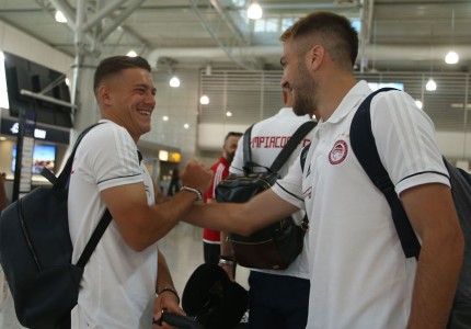 Αναχώρησε για το Βέλγιο ο Θρύλος (photos)