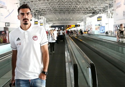 Έφτασε στο Βέλγιο ο Ολυμπιακός! (photos)