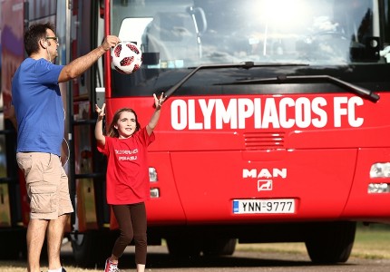 Καθημερινά κόσμος στις προπονήσεις