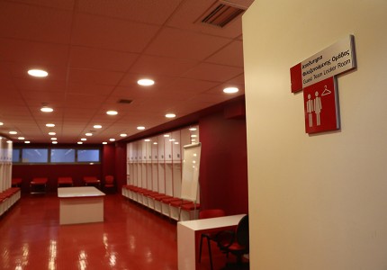 Εντυπωσιακά τα ανακαινισμένα αποδυτήρια (photos)