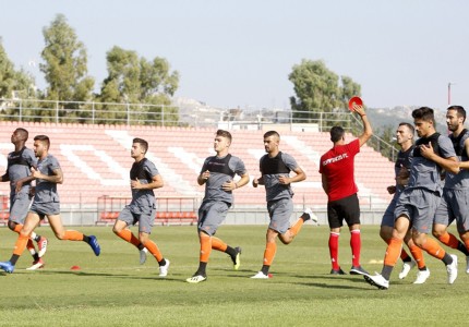 Ολοκλήρωσε την προετοιμασία του (photos)