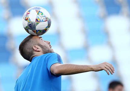 Έπιασε δουλειά η Εθνική (photos)