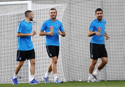 Έπιασε δουλειά η Εθνική (photos)