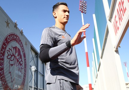 Η τελευταία προπόνηση του Θρύλου σε εικόνες