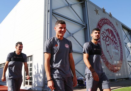 Η τελευταία προπόνηση του Θρύλου σε εικόνες