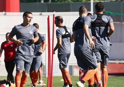 Η τελευταία προπόνηση του Θρύλου σε εικόνες