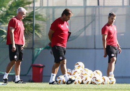 Η τελευταία προπόνηση του Θρύλου σε εικόνες