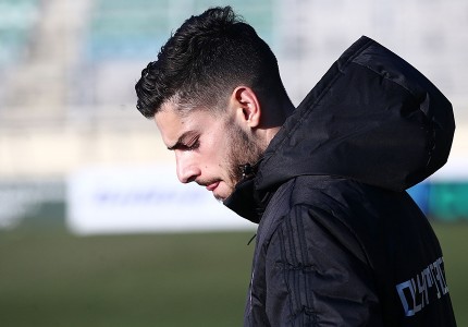 Στο γήπεδο ο Ολυμπιακός (photos)