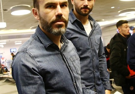 Η αναχώρηση του Ολυμπιακού... (photos)