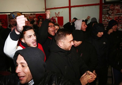 Ο Ολυμπιακός δίπλα στον λαό του (photos)