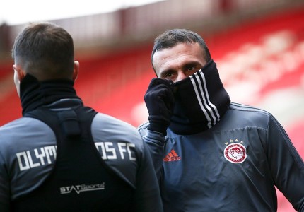 Με αρκετό κρύο η προπόνηση (photos)