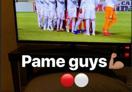 Στο πλευρό των συμπαικτών του ο Ομάρ (photo)