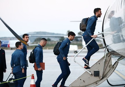 Έφυγε για Θεσσαλονίκη ο Θρύλος (photos)