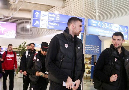 «Πέταξε» για Τουρκία ο Ολυμπιακός (photos)