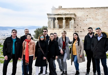 Επίσκεψη στην Ακρόπολη (photos)