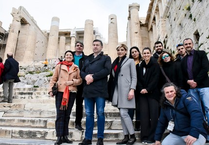 Επίσκεψη στην Ακρόπολη (photos)