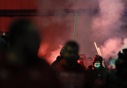 Δείτε την αλήτικη επίθεση στο Παπαστράτειο μέσω των φωτό!