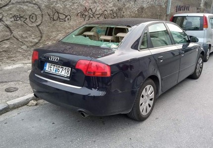 Δείτε την αλήτικη επίθεση στο Παπαστράτειο μέσω των φωτό!