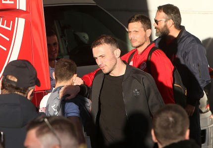 Εικόνες από την «ερυθρόλευκη» άφιξη