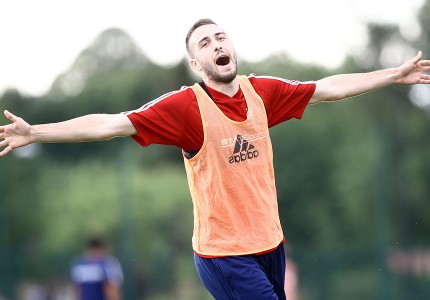 Εικόνες από την απογευματινή προπόνηση