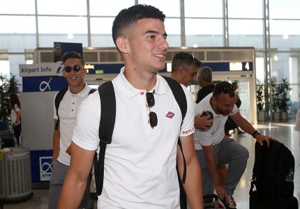 Αναχώρησε για Τουρκία η αποστολή του Ολυμπιακού (photos)