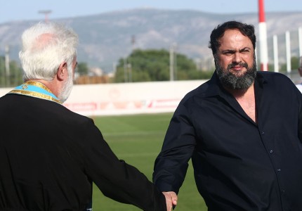 Παρουσία του Βαγγέλη Μαρινάκη ο Αγιασμός του Θρύλου (photos)