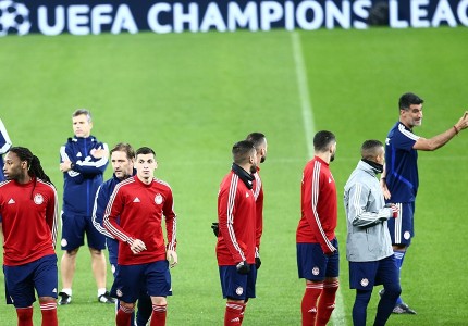 Η προπόνηση στο «Tottenham Hotspur Stadium»