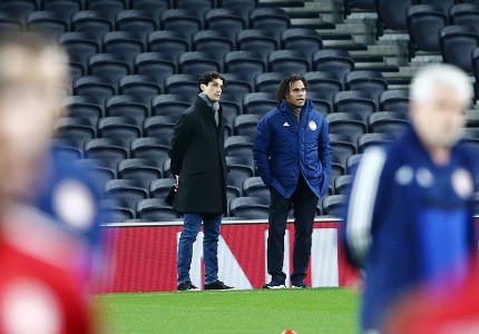 Η προπόνηση στο «Tottenham Hotspur Stadium»