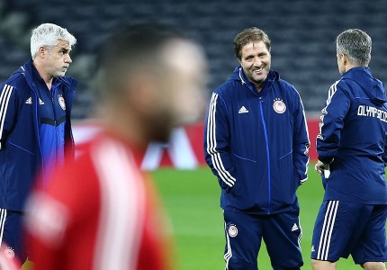 Η προπόνηση στο «Tottenham Hotspur Stadium»