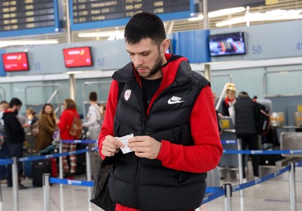 Εικόνες από την αναχώρηση για Μαδρίτη