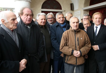 Με την ερυθρόλευκη σημαία το τελευταίο ταξίδι του Ηλία Ρωσίδη