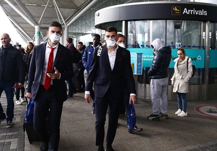 Προληπτικά μέτρα από τον Ολυμπιακό (photos)